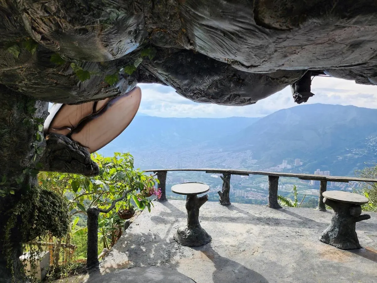 Lodge Cabana Parque Arvi Vista Panoramica Medellín Colombie